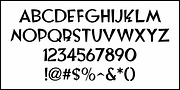 Film Preview JNL, a Sans Serif Font by Jeff Levine Fonts (Thumbnail 3 of 5)