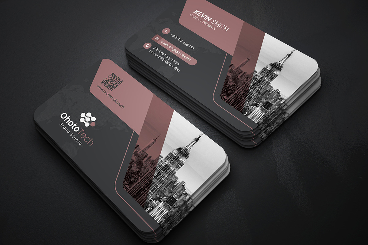 Elegant Business Card, a Business Card Template by PicoartBd (Photo 1 of 3)