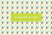 Cakes set, an Illustration by Maria Shishcova (Thumbnail 5 of 10)