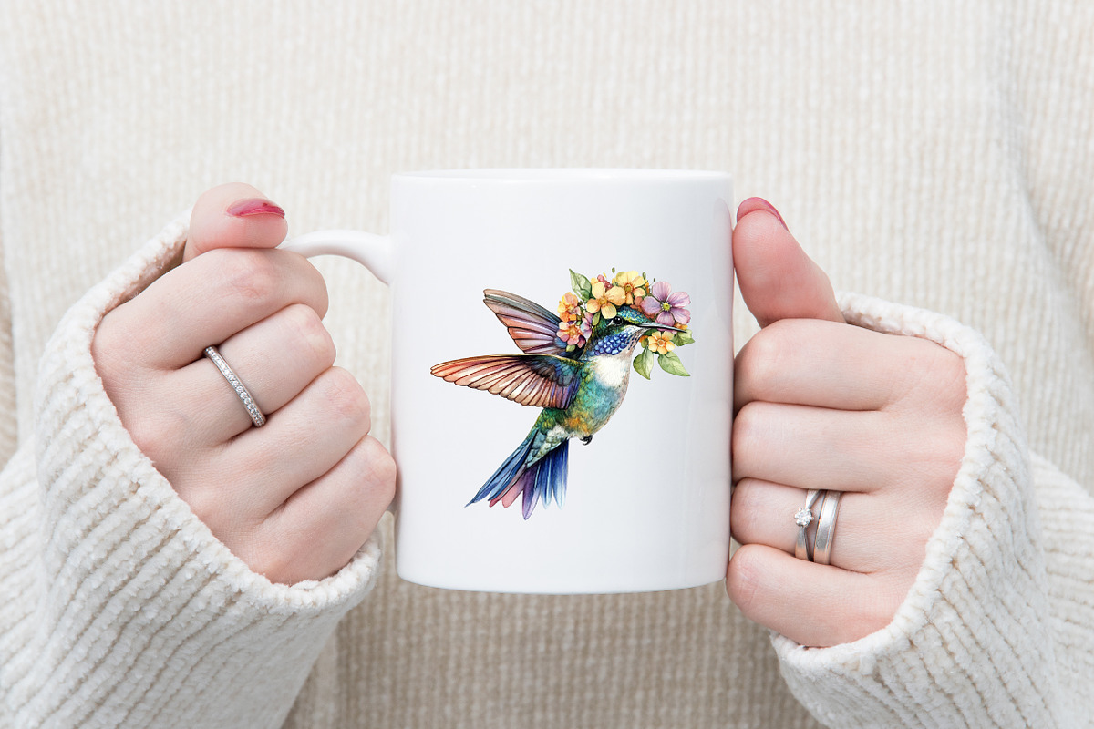 Cute Dabbing Hummingbird Sublimation, an Illustration by designcity5 (Photo 5 of 5)