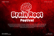 Bloodwell - Bloody Horror Font, a Font by Typehand Studio (Thumbnail 5 of 7)