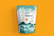 Stand Up Zip Lock Pouch Mockup Set, a Merchandise Mockup by dpi (Thumbnail 11 of 16)