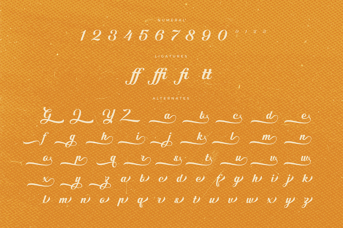 Brione — Retro Bold Script, a Script Font by Krismagraph (Photo 9 of 10)
