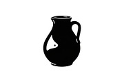 Ceramic Vase Silhouette Vector bundl, an Illustration by jahid234 (Thumbnail 18 of 51)