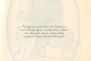 Dappled Quill Handwritten Font, a Handwritten Font by Mneme (Thumbnail 6 of 7)