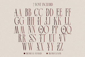 Broshock Typeface