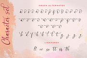 Rosegoldia, a Script Font by Sronstudio (Thumbnail 12 of 13)