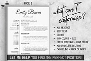 Job Resume Template Word, a Resume Template by LevelUpResume (Thumbnail 4 of 5)