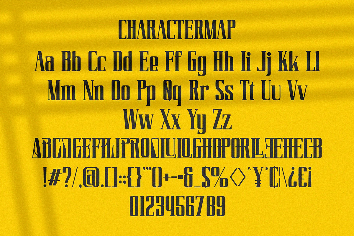 Ploker || Modern Retro Condensed Ser, a Serif Font by Ermedia Studio (Photo 10 of 10)