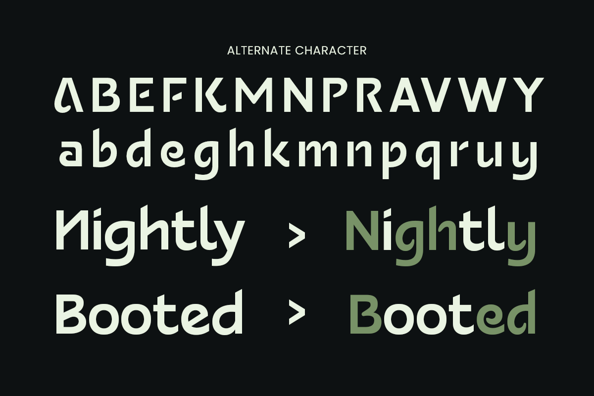 Bangel - Modern Display Logo Font, a Sans Serif Font by Sensatype (Photo 12 of 15)