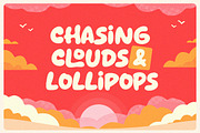 Giggle Drop Bubble Font, a Handwritten Font by Littlehand (Thumbnail 3 of 11)