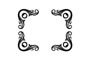 Vintage Scroll Corner Frame Bundle, an Illustration by Gfx_Store (Thumbnail 3 of 48)