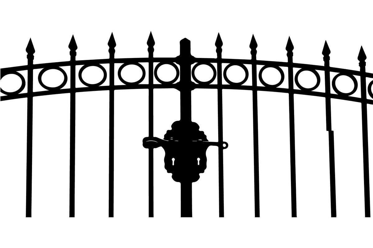 Classic Metal Gate, an Object Graphic by Creativeshirt (Photo 16 of 19)