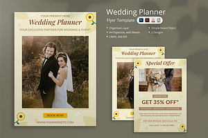 Qira - Wedding Planner Flyer