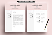 Professional Resume/CV Template Word, a Resume Template by TemplateCrafts (Thumbnail 3 of 3)