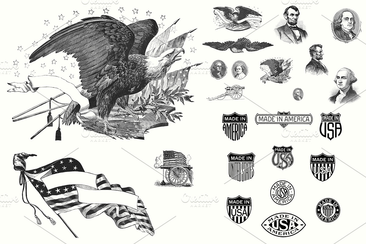 Electrotype Stock Cuts, an Animal Illustration by Blue Line Design (Photo 15 of 19)