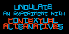 Undulate