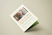 Simple Funeral Program Template, a Card Template by Vynetta (Thumbnail 4 of 6)