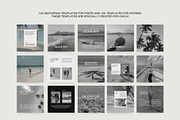 1000 Aesthetic Instagram Templates, a Social Media Template by Instprofi | Studio Estimo (Thumbnail 29 of 42)