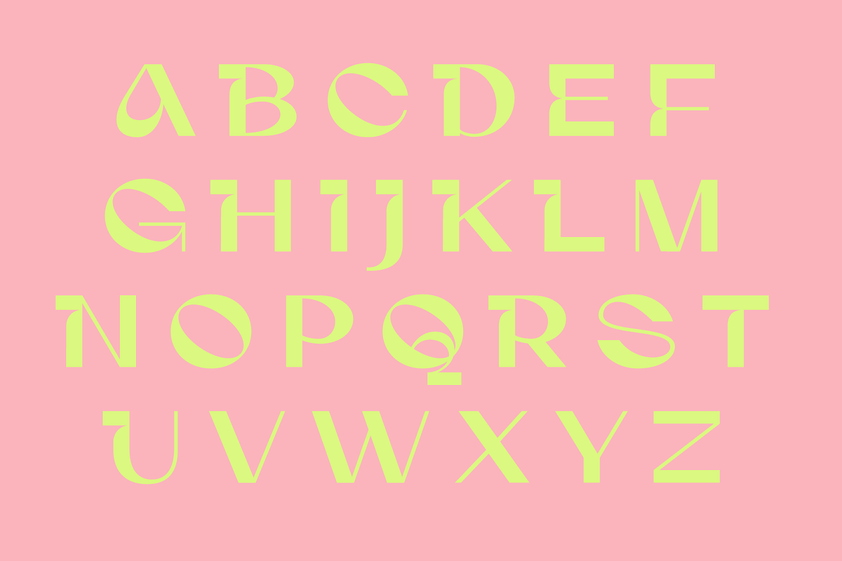 Gunter Display Font, a Sans Serif Font by That That Creative (Photo 3 of 20)
