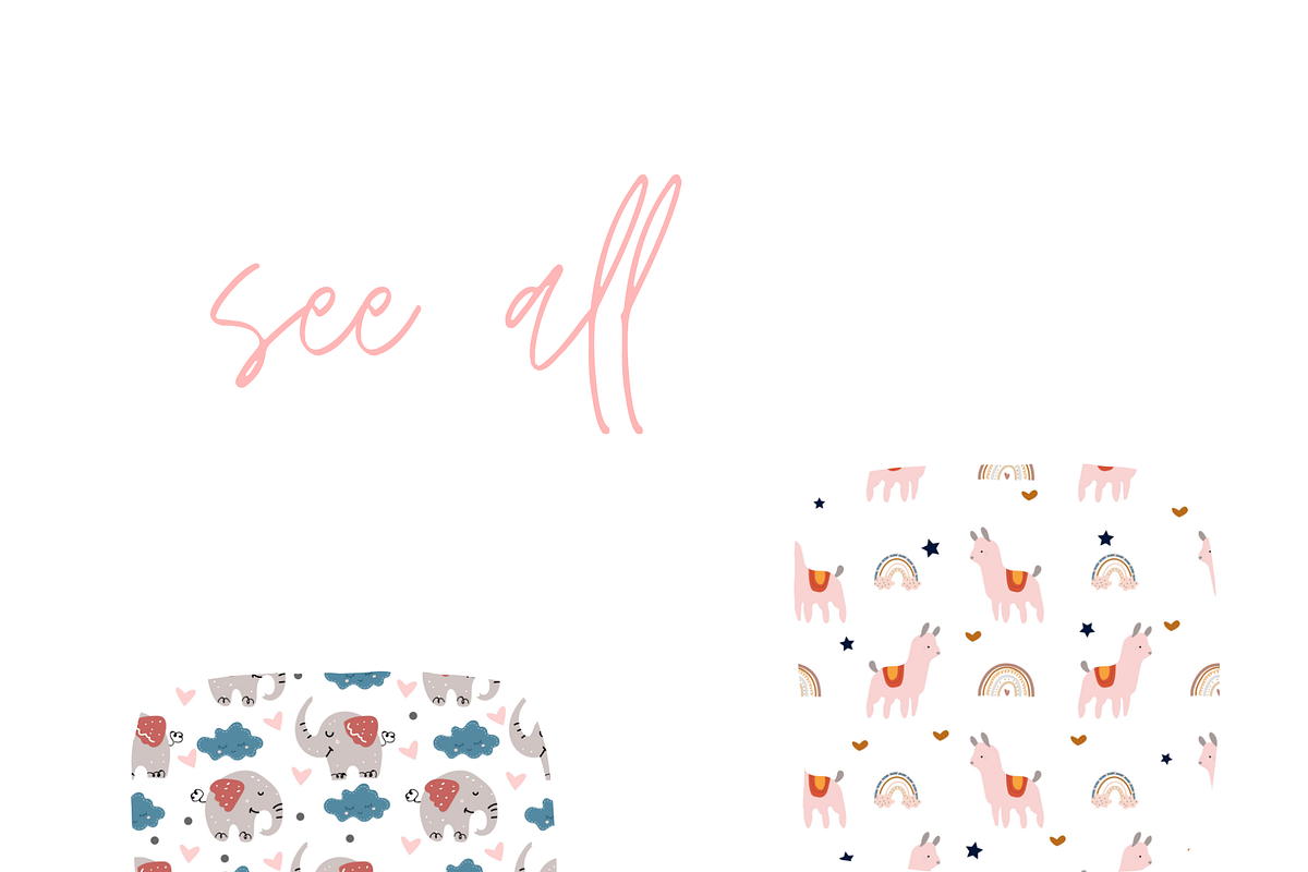 Little Boho Soul Childish Pattern, a Pattern Graphic by ItsReksita Pattern (Photo 5 of 5)