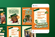 Fun Camp Vibes Instagram Post, a Social Media Template by Annora Studio (Thumbnail 3 of 6)