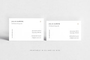 Aaron Business Card, a Business Card Template by Ruben Stom (Thumbnail 3 of 5)