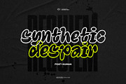 Snowkie - Edgy Font, a Handwritten Font by ikiiko (Thumbnail 3 of 7)