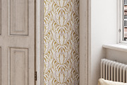 Motif Leaves Wallpaper, a Wallpaper Graphic by Bloomart Studio (Thumbnail 2 of 7)