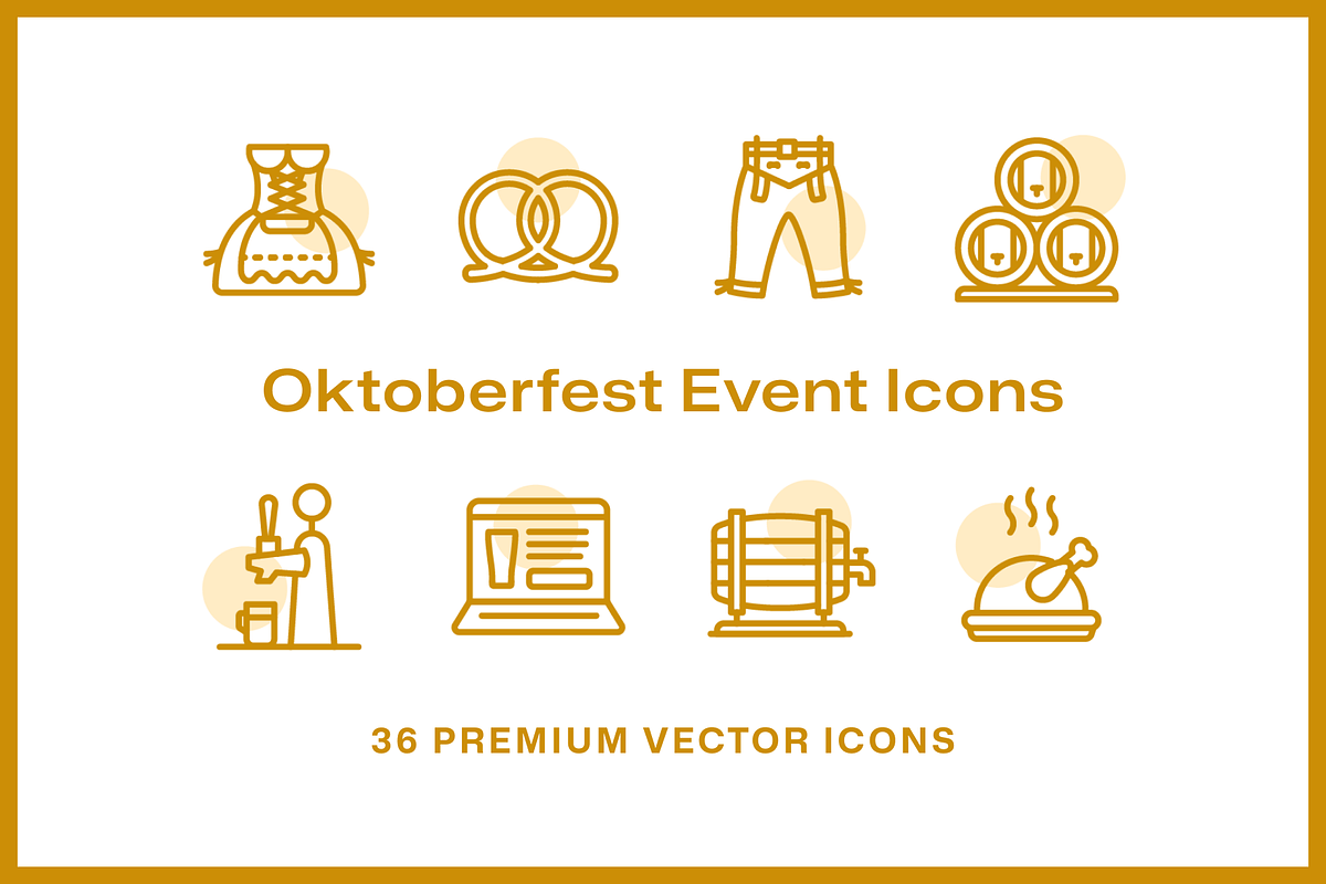 36 Oktoberfest Event Icons, an Icon by Furnace (Photo 2 of 5)