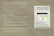 Fashion Project Management Bundle, a Templates & Theme by The Fashion Work Store (Thumbnail 9 of 9)
