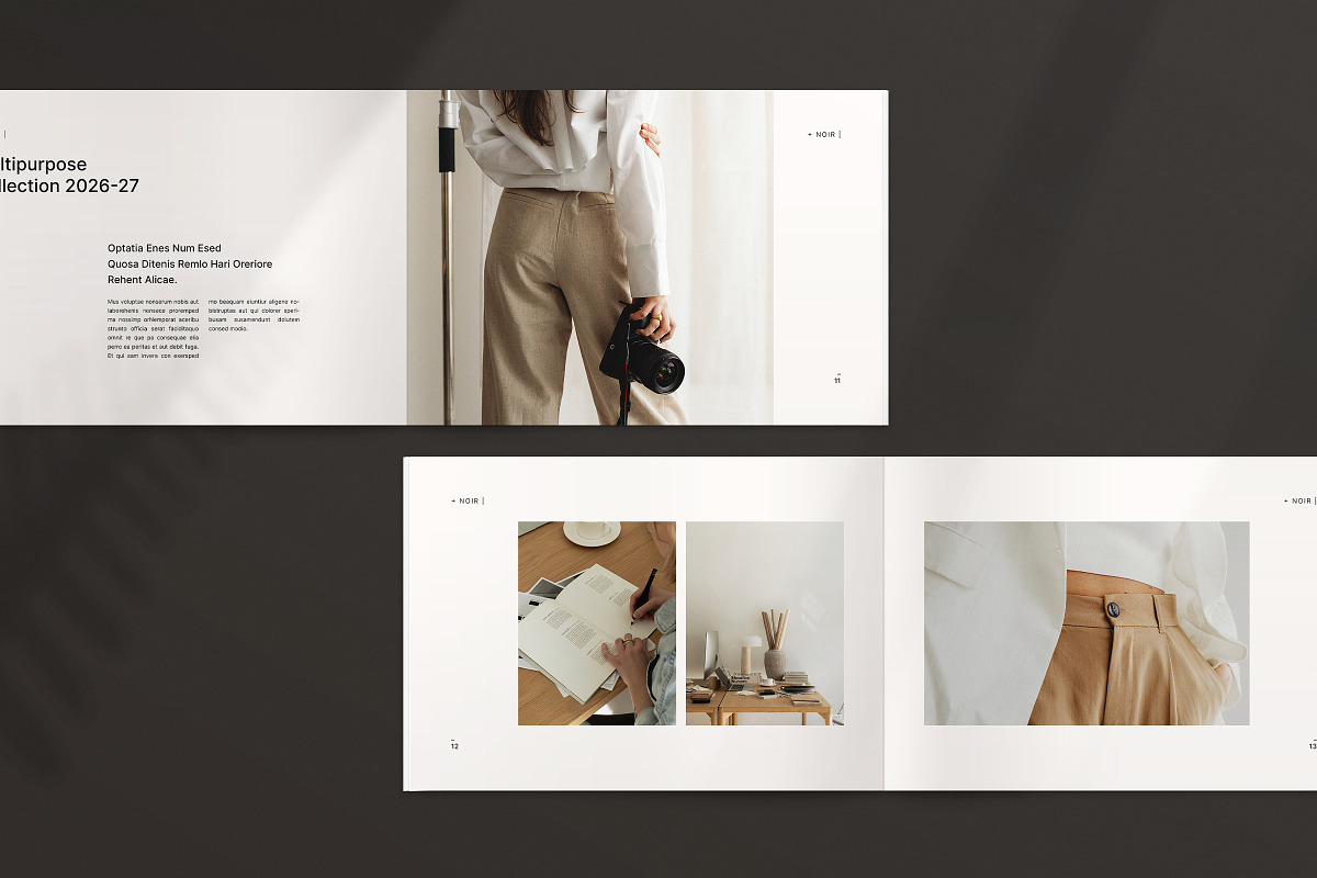 Editorial Lookbook Design Template, a Brochure Template by ArtisanaAura (Photo 8 of 16)