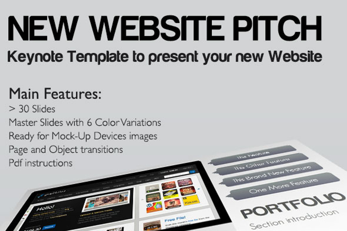 New Website Pitch, a Presentation Template by 8Link (Photo 2 of 2)