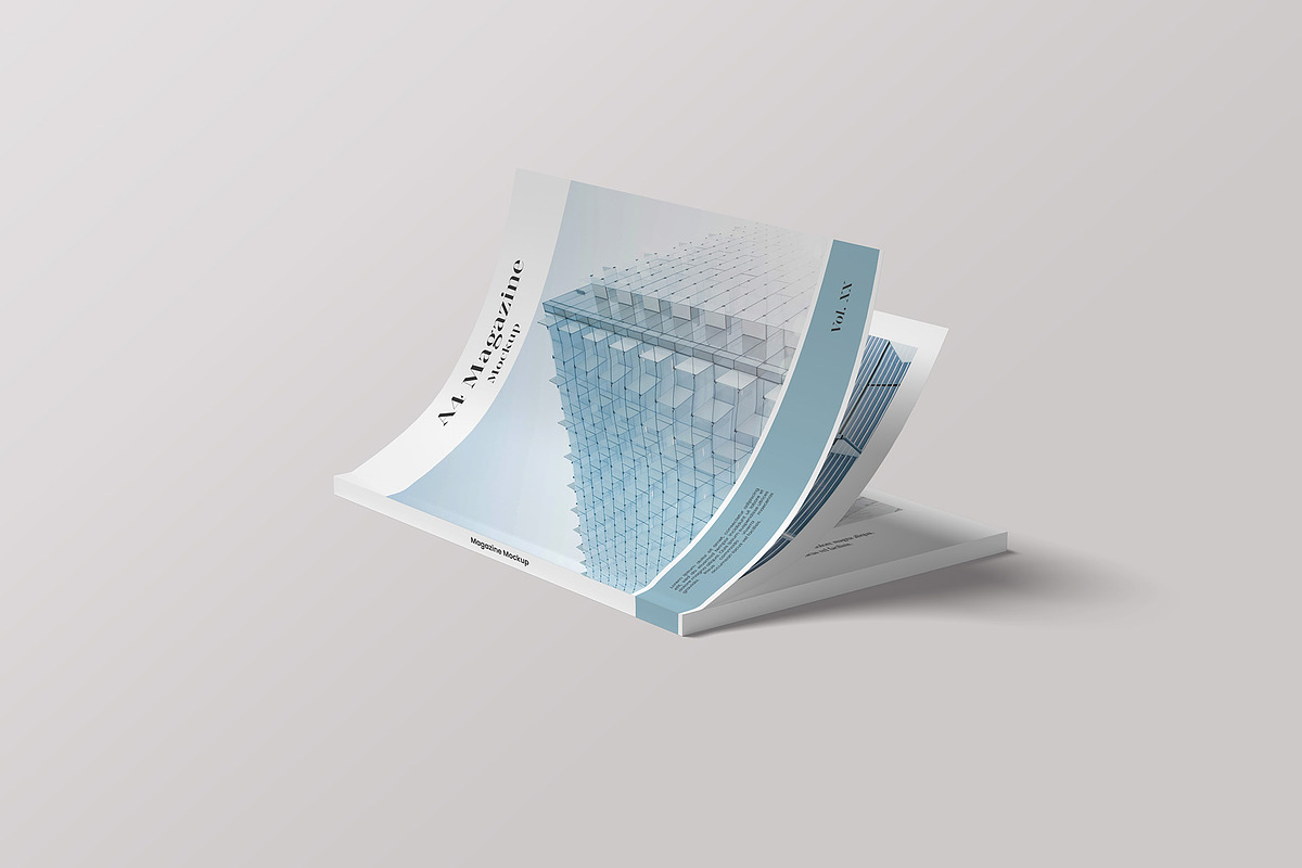 A4 Magazine Mockup, a Magazine Template by Graphicbars (Photo 12 of 16)
