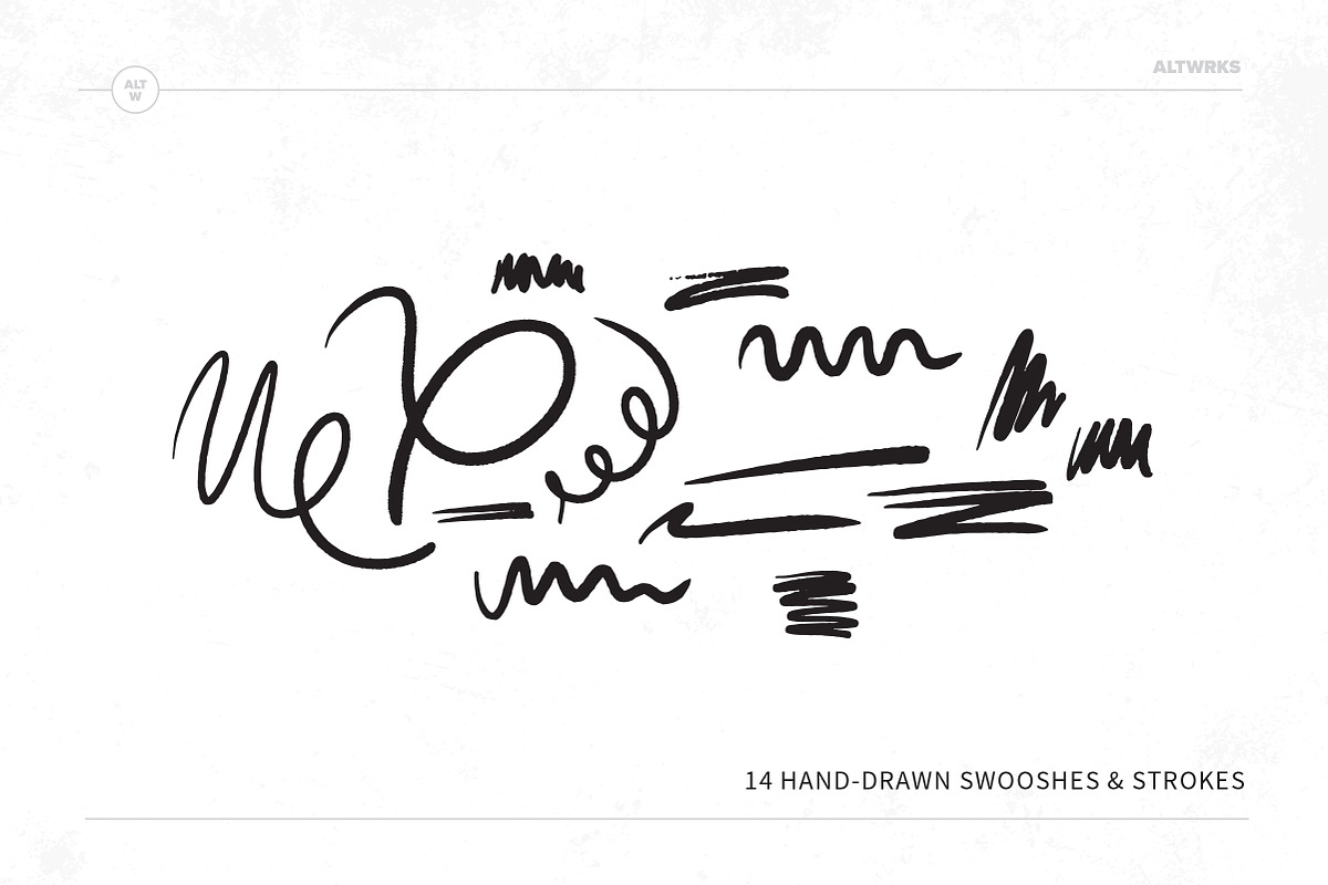 Drawn - 86 Hand-Drawn Elements, an Object Graphic by AltWrks (Photo 6 of 7)