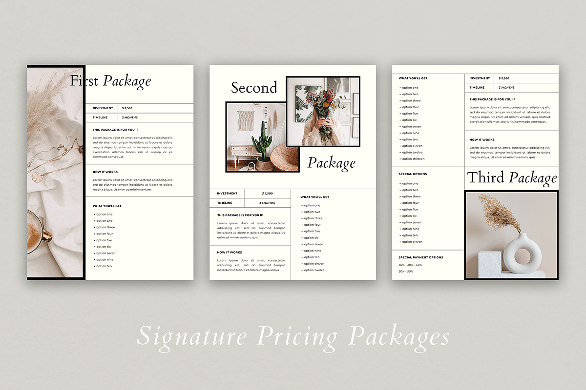 Services & Pricing Guide | Canva, a Brochure Template by Ralony (Photo 4 of 10)