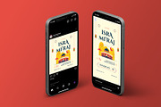 Isra Miraj Flyer Creative Clean, a Flyer Template by Neermana (Thumbnail 4 of 4)