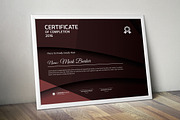 Certificate Word | PSD | AI, a Stationery Template by Curve Design (Thumbnail 3 of 3)