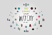 Witchy: Vector Pack + Font, a Font by Midnight Grim (Thumbnail 7 of 7)