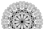 27 mandala vector backgrounds design, a Pattern Graphic by NJ Himel (Thumbnail 8 of 28)