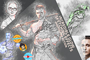 Incredible Glow Sketching Effects, an Action Add-On by MRI STUDIO (Thumbnail 1 of 20)