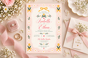 Cottagecore Floral Invitation Frames, a Background Graphic by by creative paper (Thumbnail 4 of 10)