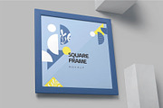 Square Picture Frame Mockups, an Advertising Mockup by megostudi0 (Thumbnail 5 of 7)
