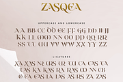 Zasqea - A Elegant Serif Font, a Serif Font by overlaytemplates (Thumbnail 4 of 5)