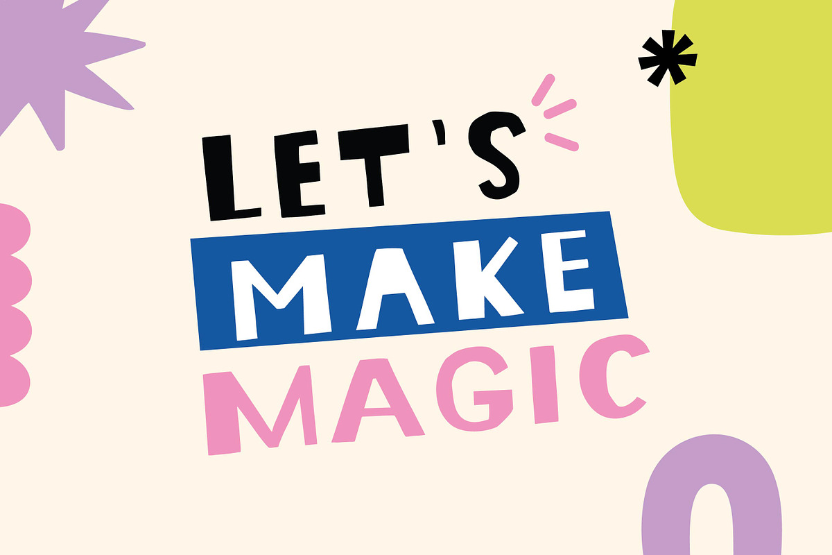Butami | Quirky Font Family, a Handwritten Font by Point and Poem (Photo 2 of 14)