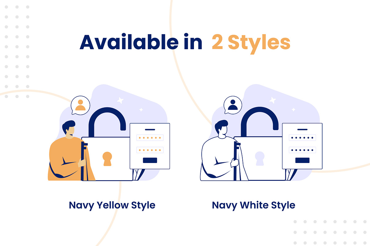 Nallow Illustration Bundle, a Person Illustration by Kawalan Studio (Photo 2 of 8)