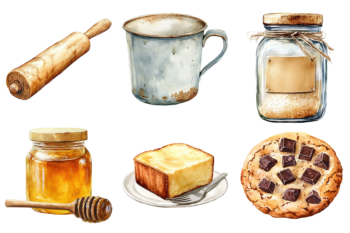 Neutral Baking Clipart, an Illustration by Daily.Designs (Photo 4 of 5)