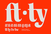 Anria Typeface, a Serif Font by Khoir (Thumbnail 11 of 12)