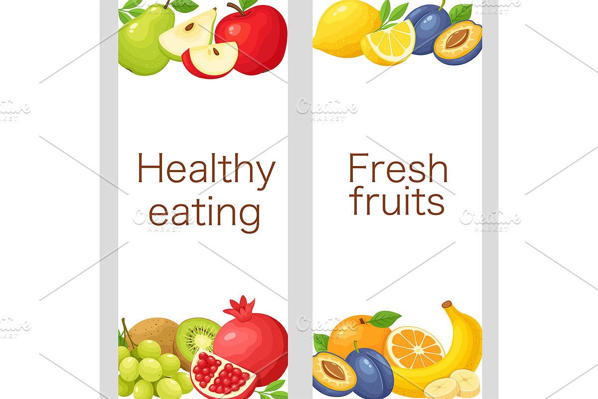 Healthy Eating Fruits Design Kit, a Food Illustration by Artspace (Photo 7 of 9)