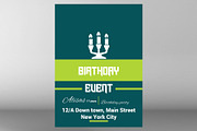 Birthday Flyer, a Flyer Template by PenciGraphics (Thumbnail 2 of 2)